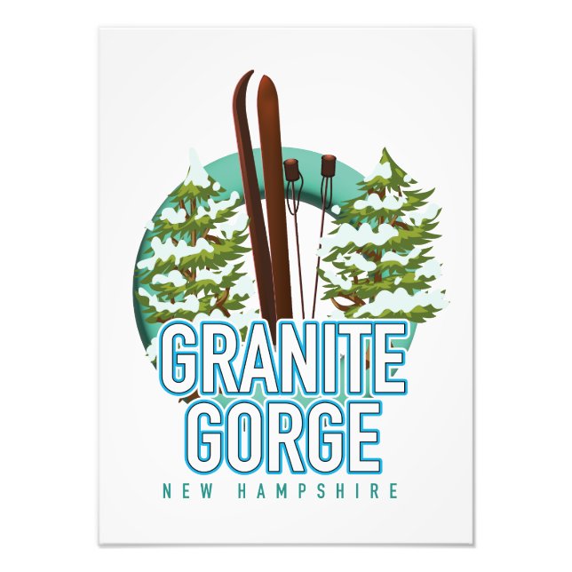Foto Granite Gorge New Hampshire esquí (Frente)