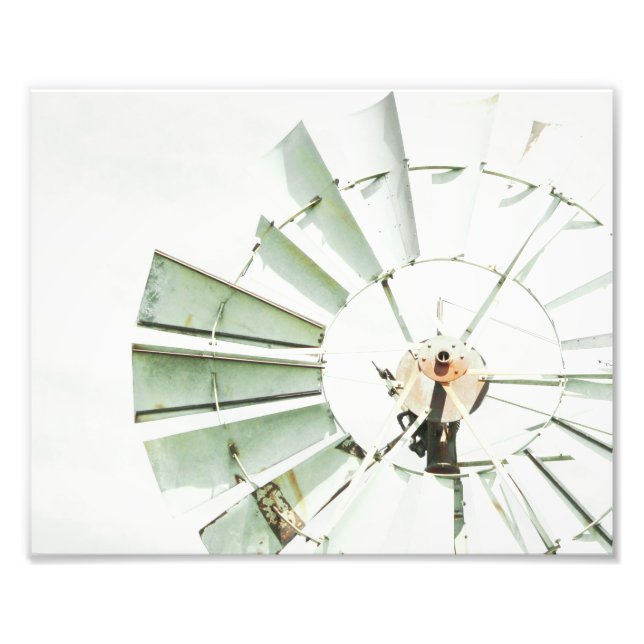 Foto Granja de energía de viento Rural (Frente)