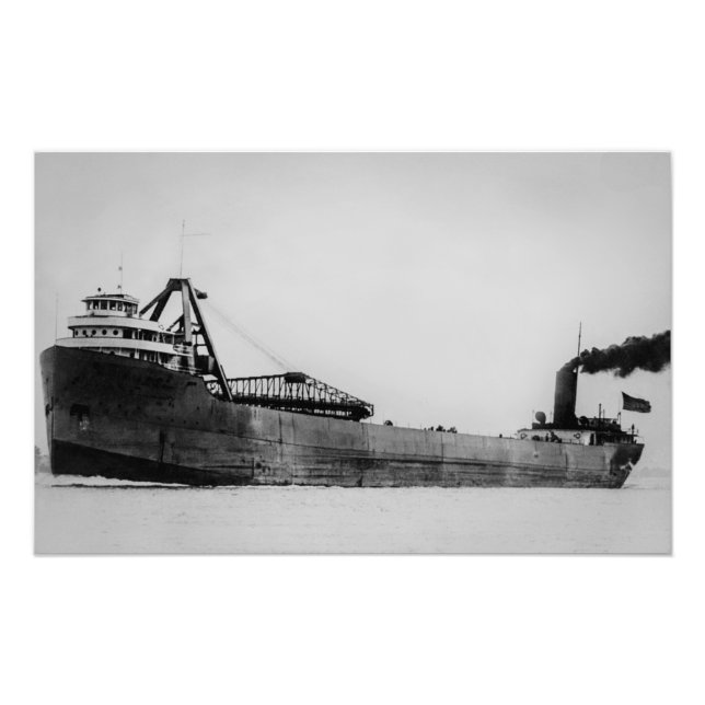Foto Great Lakes freighter Carl D. Bradley (Frente)