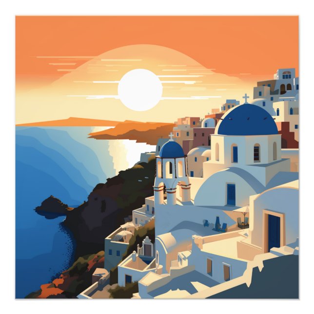 FOTO GRECIA SANTORINI #1 (Frente)