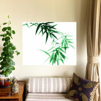 Green Bamboo Twig