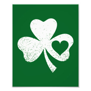 Foto Green St Patricks Day Irish Patty's Heart Shamrock
