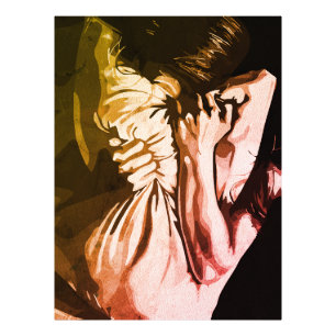 Foto Grito silencioso - Expresión de agitación interna