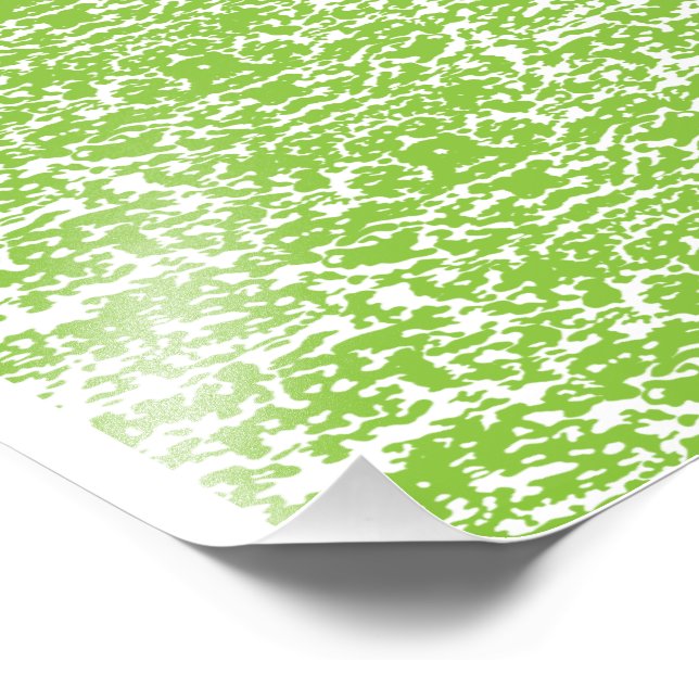 Foto Grunge Lime Green Pattern - Summer Abstract Decor (Esquina)