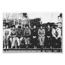 Foto Grupo de soldadoras durante la Segunda Guerra Mund