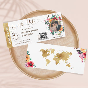 Foto Guardar el código QR de la tarjeta de embarqu