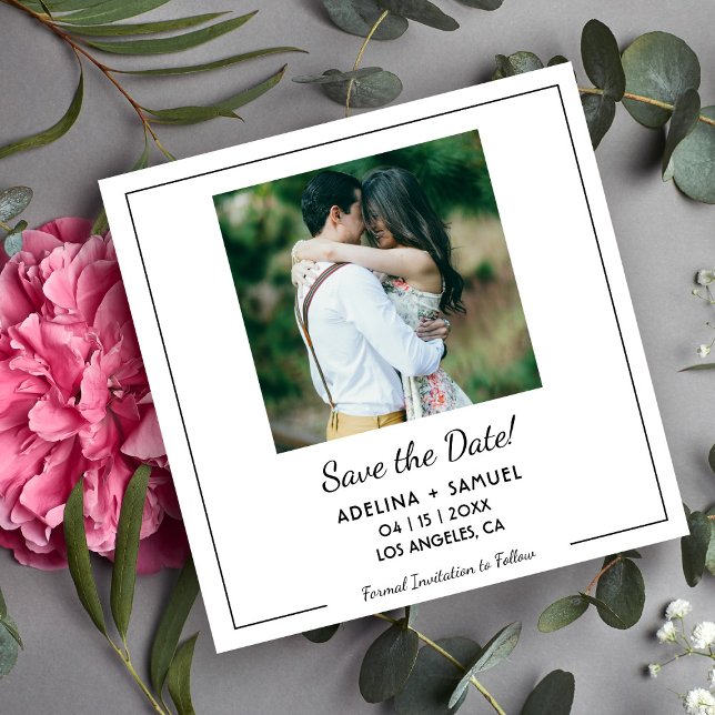 Foto Guardar fecha de boda con presupuesto simple minim (Subido por el creador)
