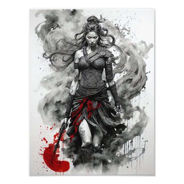 Foto Guerrera celta (Frente)