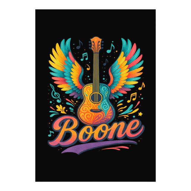 Foto Guitarra Boone (Frente)