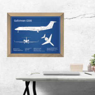 Foto Gulfstream G500 - Planes de diseño aéreo ABD