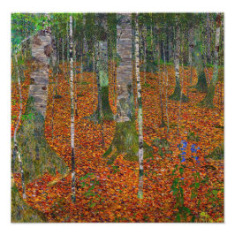 Foto Gustav Klimt - Birch Wood