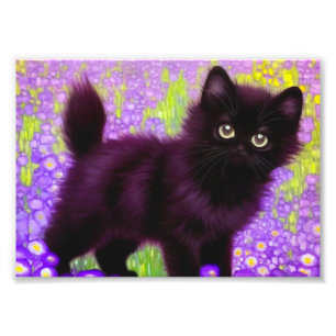 Foto Gustav Klimt Black Kitten