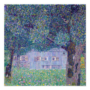 Foto Gustav Klimt - Casa de campo en Alta Austria