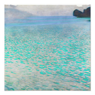 Foto Gustav Klimt - En el lago Attersee