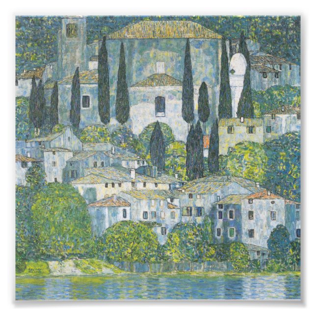 Foto Gustav Klimt - Iglesia De Cassone (Frente)