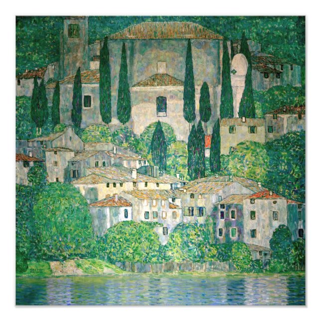 Foto Gustav Klimt - Iglesia de Cassone (Frente)