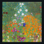 Foto Gustav Klimt - Jardín de flores<br><div class="desc">Jardín de flores - Gustav Klimt en 1905-1907</div>