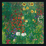 Foto Gustav Klimt - Jardín de granja con girasoles<br><div class="desc">Gustav Klimt - Jardín de granja con girasoles</div>