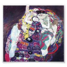 Gustav Klimt La Impresión Virgen