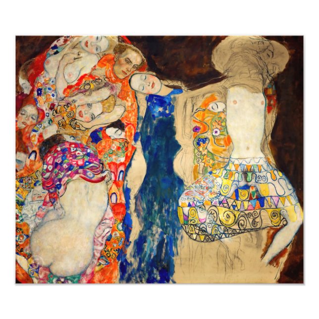 Foto Gustav Klimt - La novia (inconclusa) (Frente)