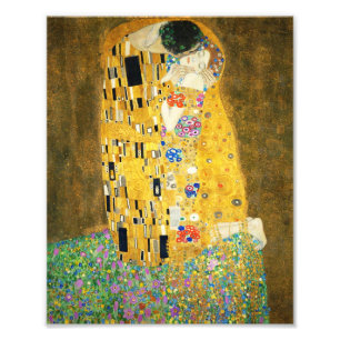 Foto Gustav Klimt La Pintura Art Nouveau del Kiss