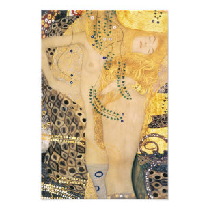 Foto Gustav Klimt - Serpientes Acuáticas I