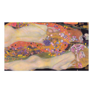 Foto Gustav Klimt - Serpientes Acuáticas II