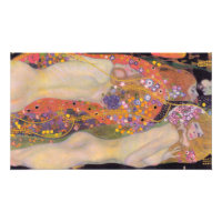 Gustav Klimt - Serpientes de Agua II