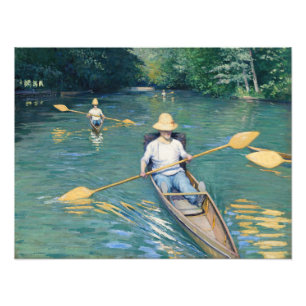 Foto Gustave Caillebotte - Barcas en el Yerres