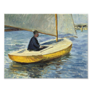 Foto Gustave Caillebotte - el barco amarillo