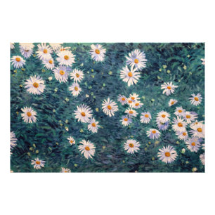 Foto Gustave Caillebotte - Lecho de Margaritas, Detalle