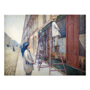 Foto Gustave Caillebotte - Los pintores de casas