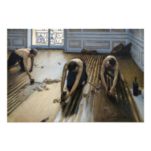 Foto Gustave Caillebotte - Los raspadores de suelos