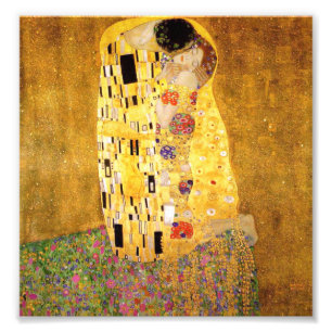 Foto Gustavo Klimt la impresión del beso