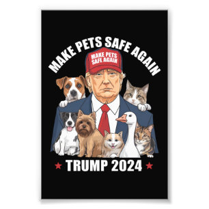 Foto Hacer que las Mascotas Sean Seguras de Nuevo Trump