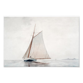 Foto Haciendo vela fuera de Gloucester | Winslow Homer