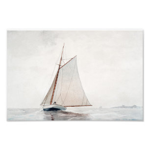 Foto Haciendo vela fuera de Gloucester   Winslow Homer