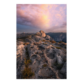 Foto Half Dome al anochecer