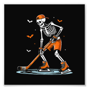 Foto Halloween divertida Halloween de hockey sobre hiel