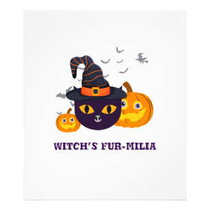 Foto Halloween fur-miliar de bruja