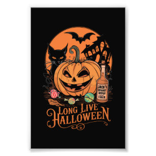 Foto Halloween Retro Viva el Otoño Temporada Espeluznan