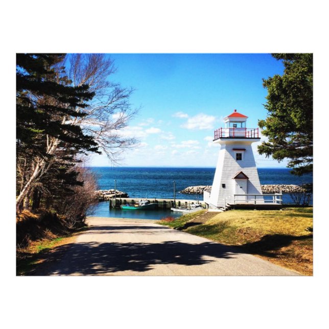 Foto Hampton Lighthouse Bridgetown Nova Scotia Canada (Frente)