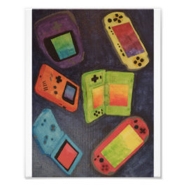 Foto Handheld Consoles Print
