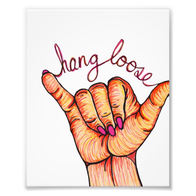 Foto Hang Loose Hand (Frente)