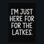 Foto Hanukkah, estoy aquí para los judíos de Latkes<br><div class="desc">Hanukkah,  estoy aquí para la festividad judía de Latkes</div>