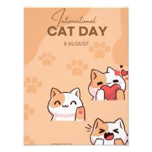happy international cat day , 8 August