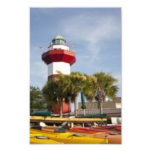 Foto Harbour Town Hilton Head Wall Print
