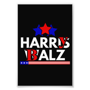 Foto Harris Walz 24 Harry Balz 2024 Meme Demócratas