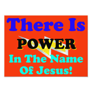 Foto ¡Hay poder en nombre de Jesús!