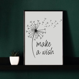Foto Haz un reloj Wish Dandelion.